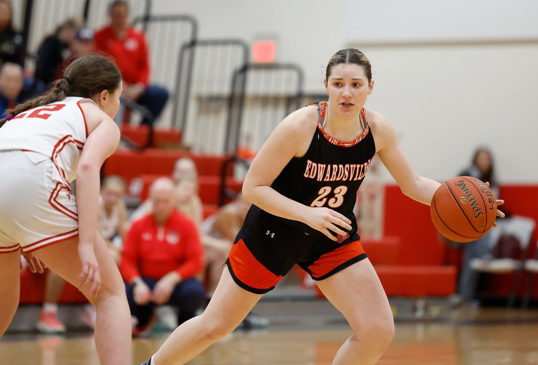 Visitation Christmas Tournament, first round: Edwardsville v. Cor Jesu